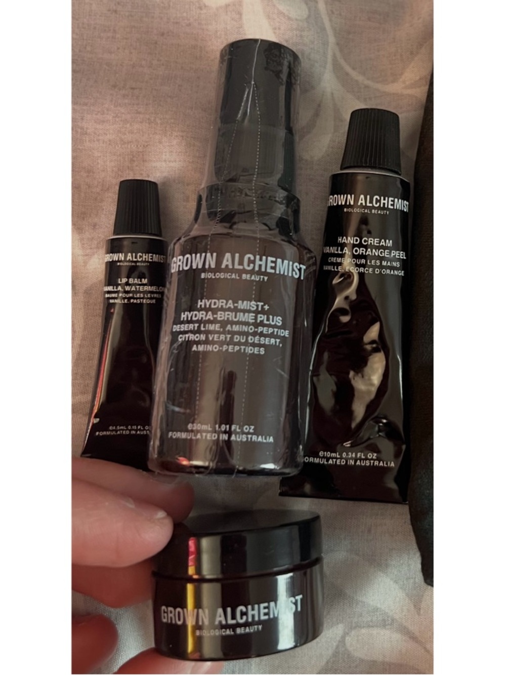 Grown Alchemist Black Mini Skincare Set